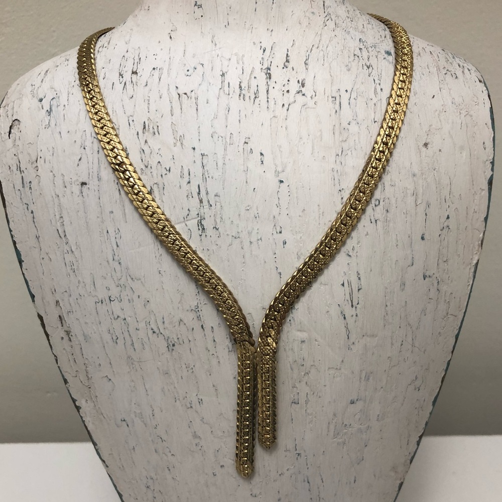 Vintage gold necklace